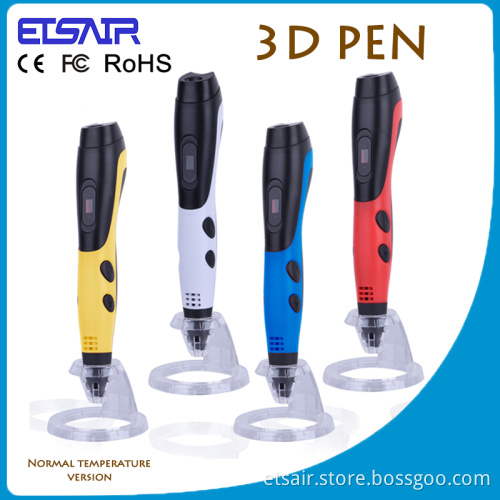 Newest Design 3D Pen 6th Generation 3D Printer Pen with Detachable Nozzle